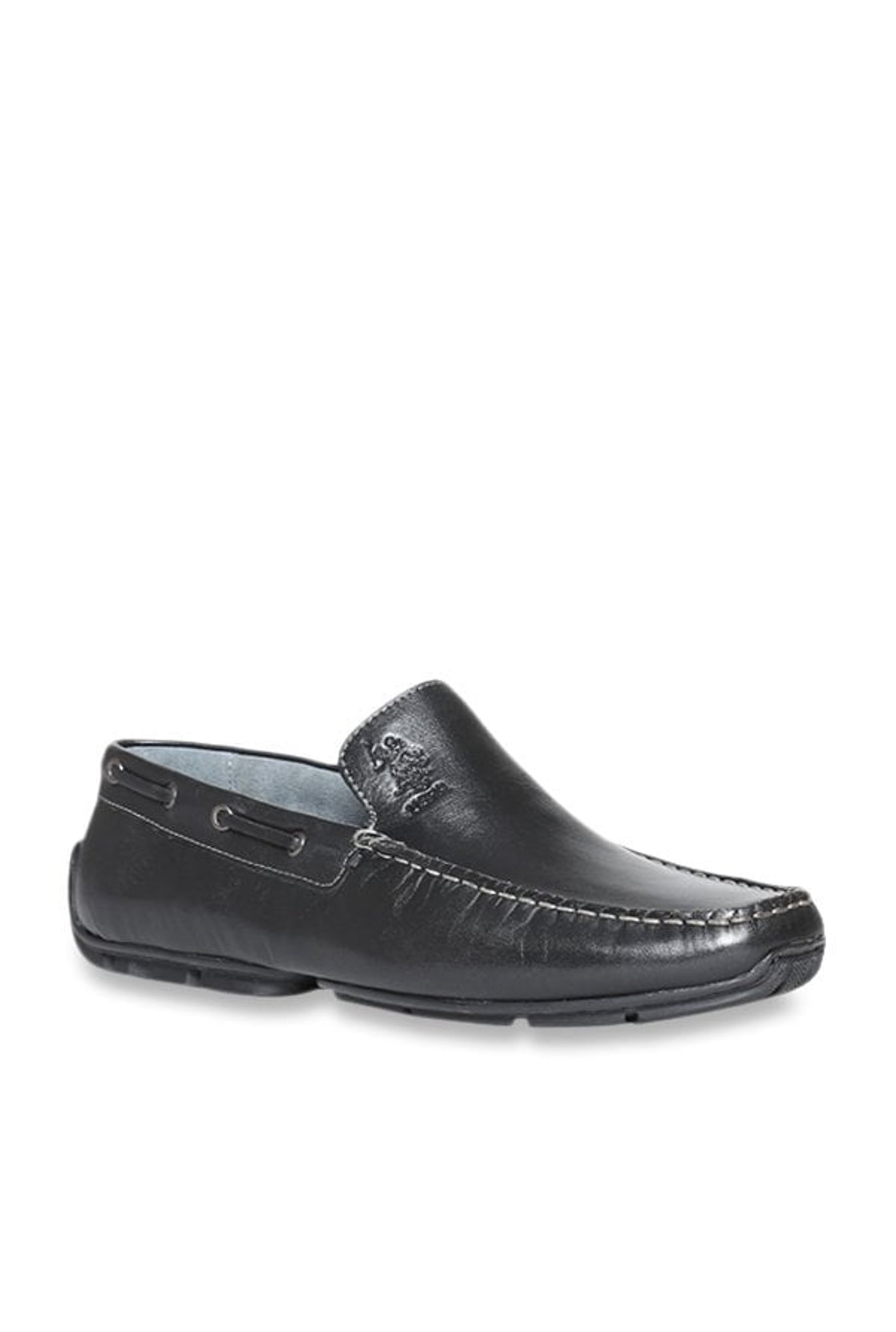 Polo boat shoes black Clearance