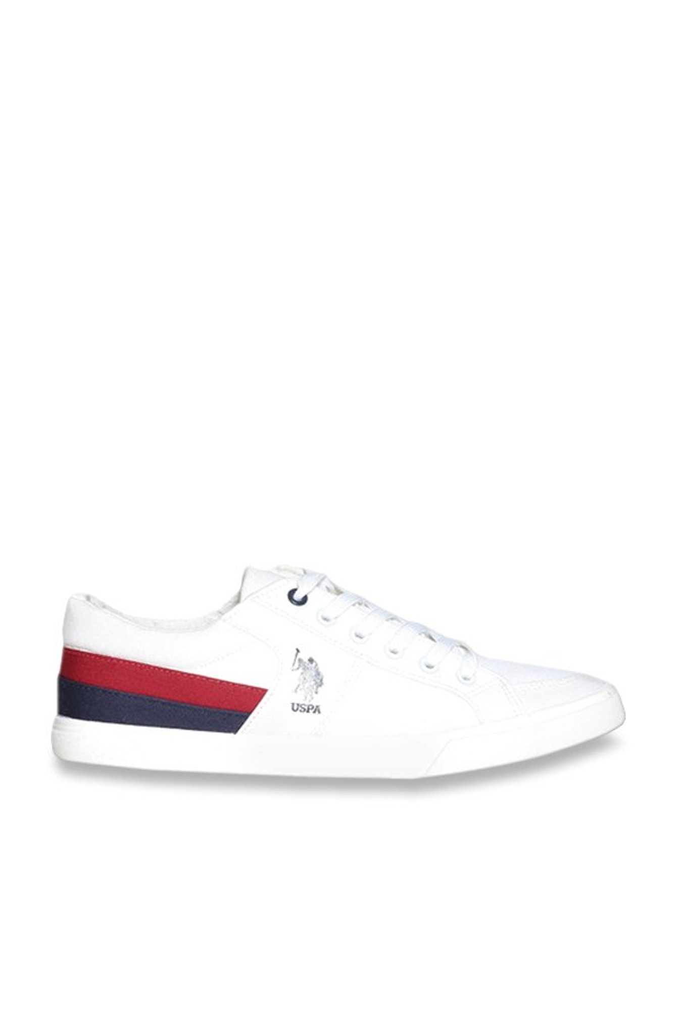 Buy U.S. Polo Assn. Men White Clarkin Sneakers - Casual Shoes for Men  10339033