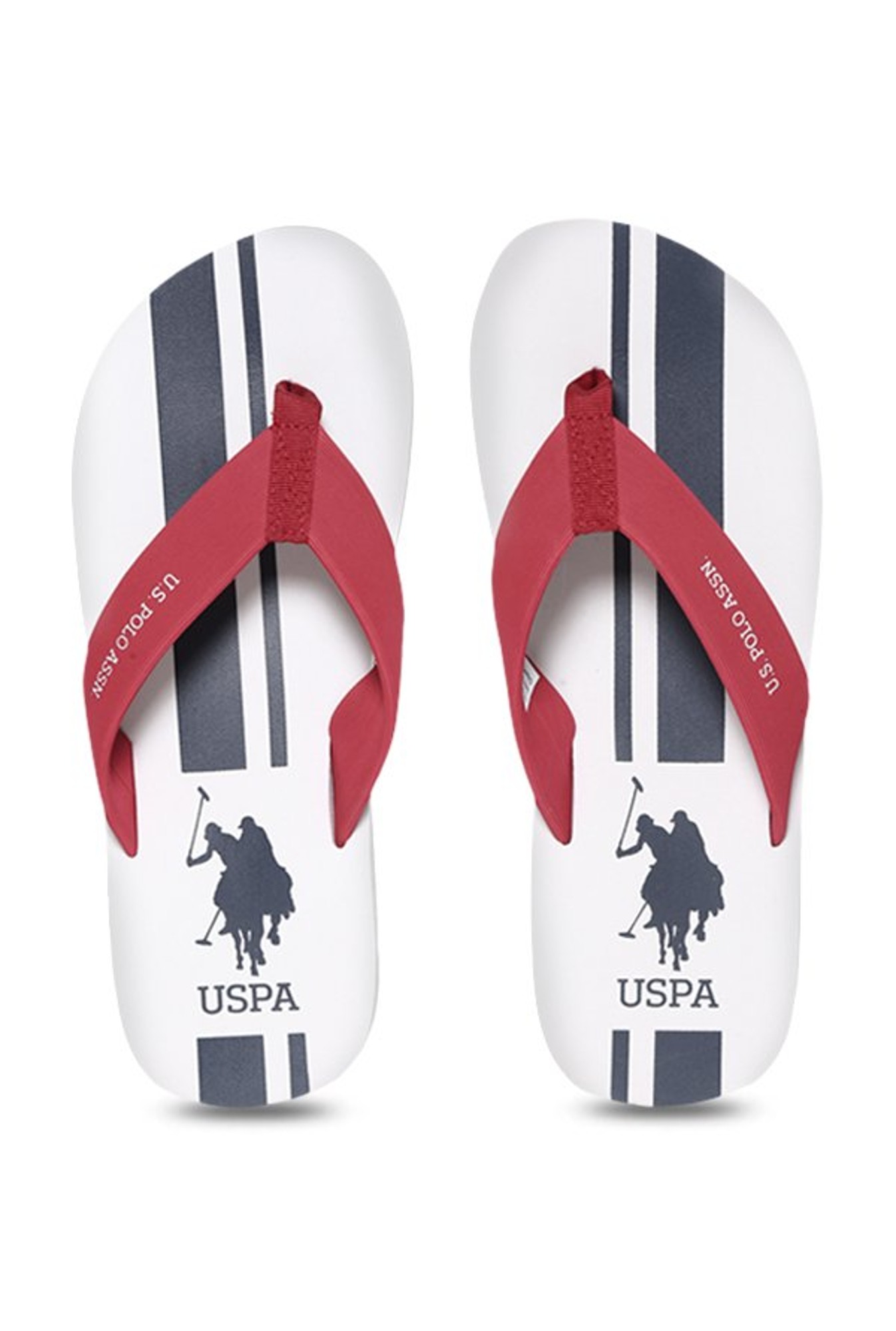 Buy Blue Flip Flop & Slippers for Men by U.S. Polo Assn. Online | Ajio.com