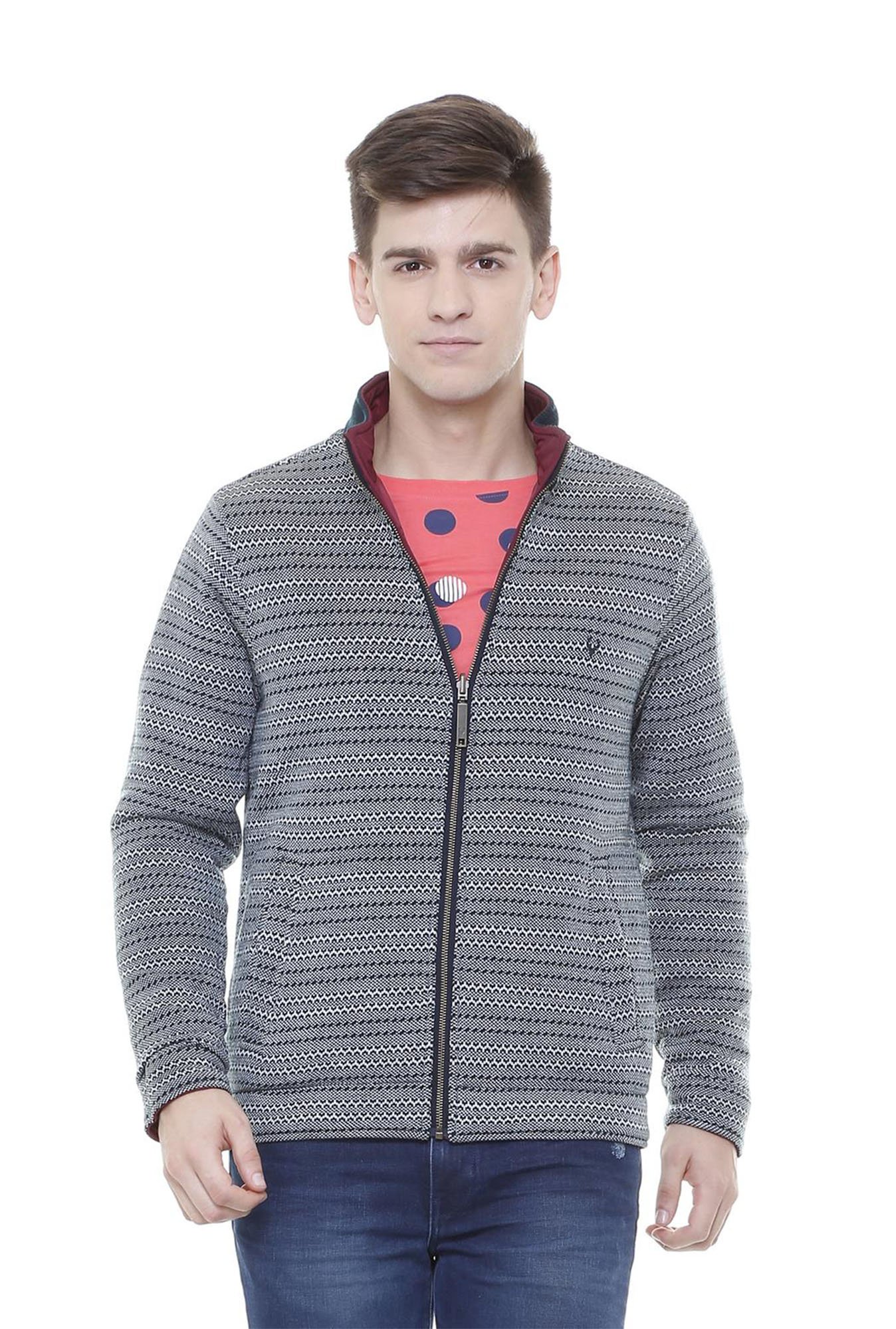 allen solly maroon jacket