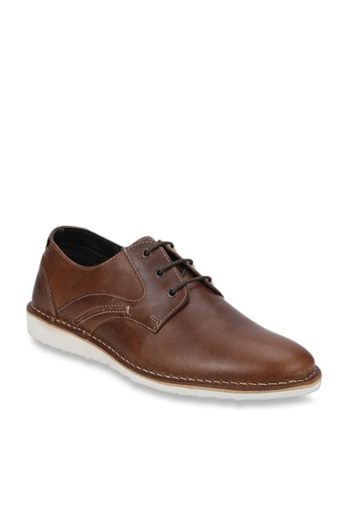 Red Tape Tan Derby Shoes from Red Tape 