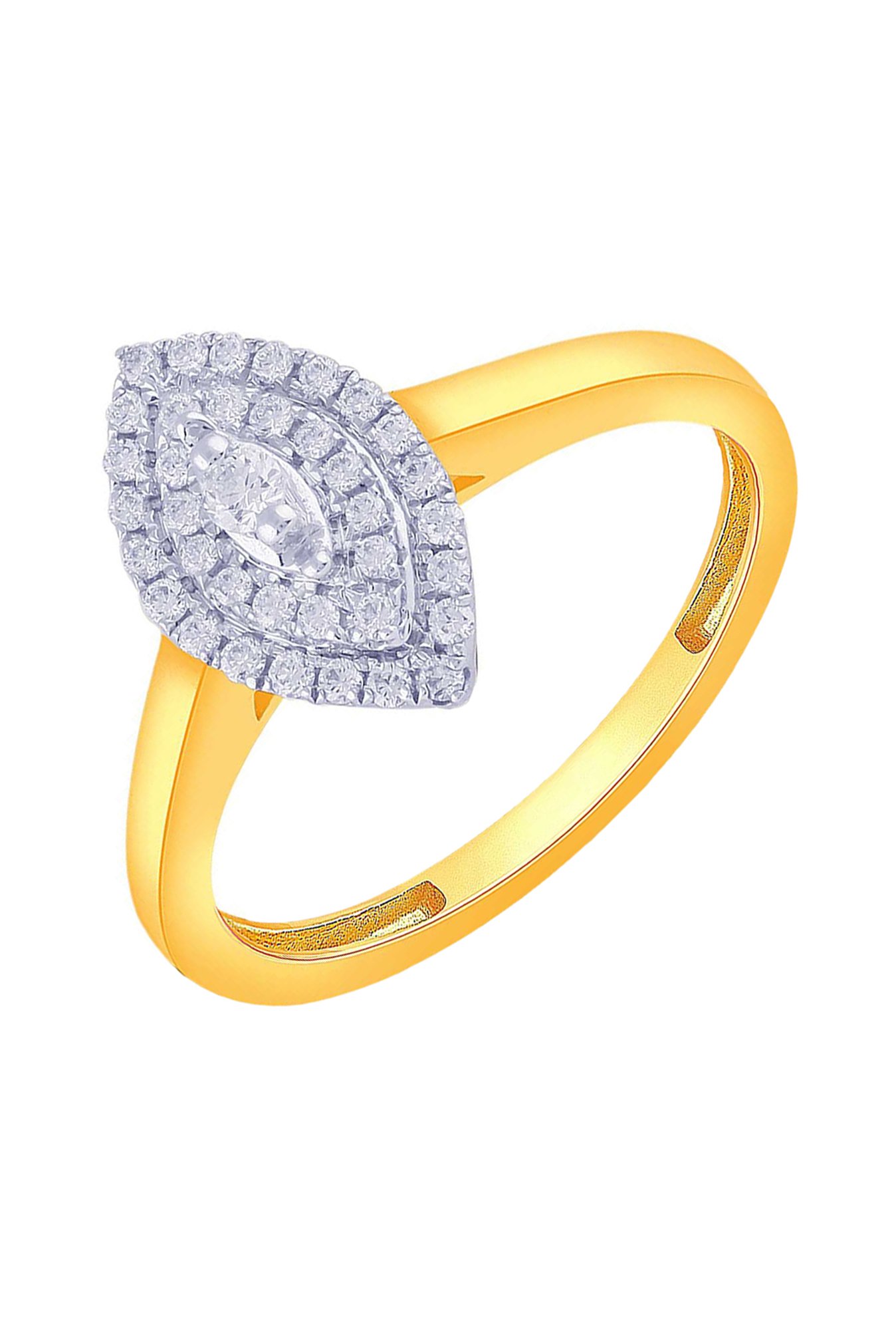 Buy Malabar Gold and Diamonds 950 Platinum & Diamond Ring for Women Online  At Best Price @ Tata CLiQ