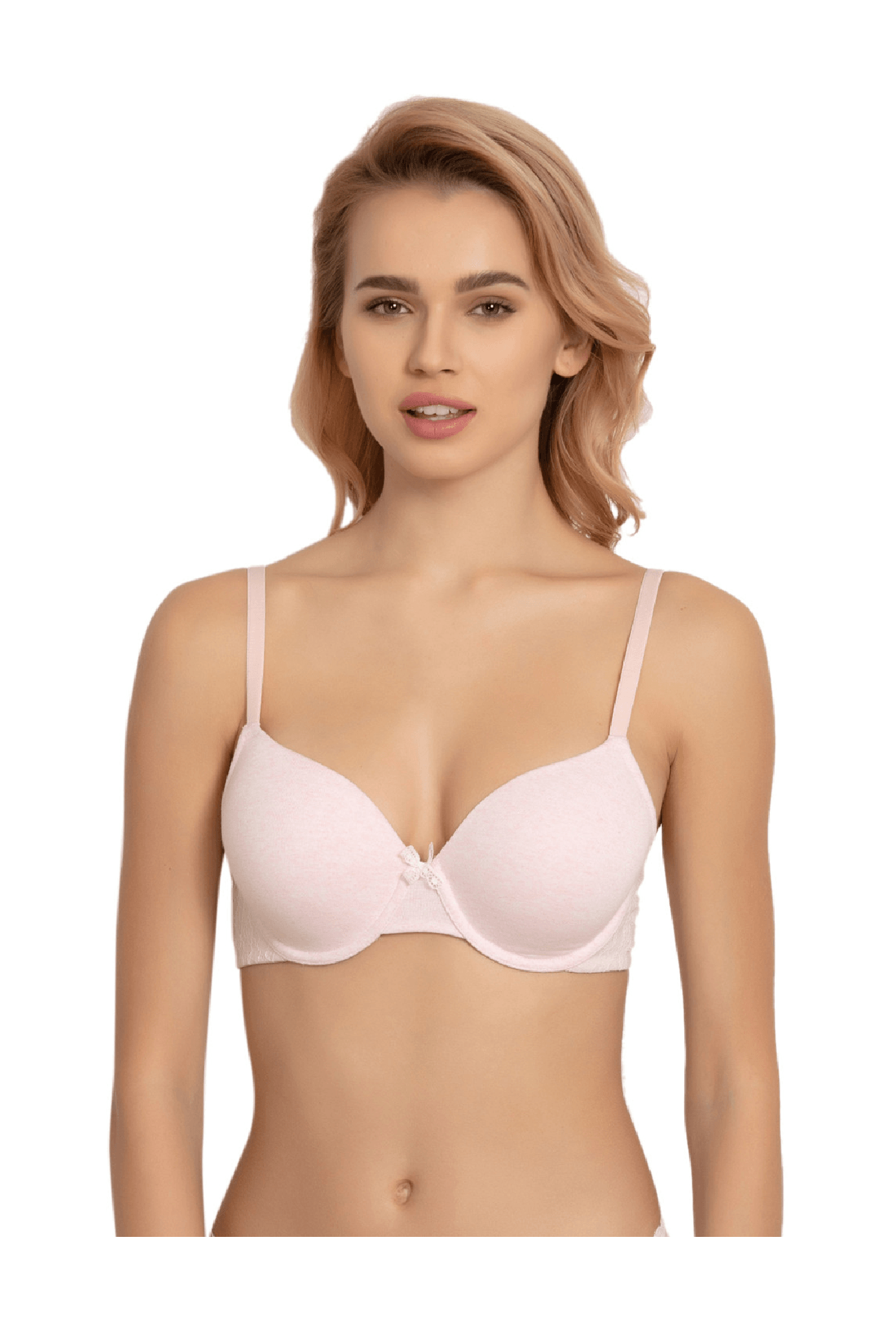 Buy Zivame Pink Under-Wired Padded T-Shirt Bra for Women Online