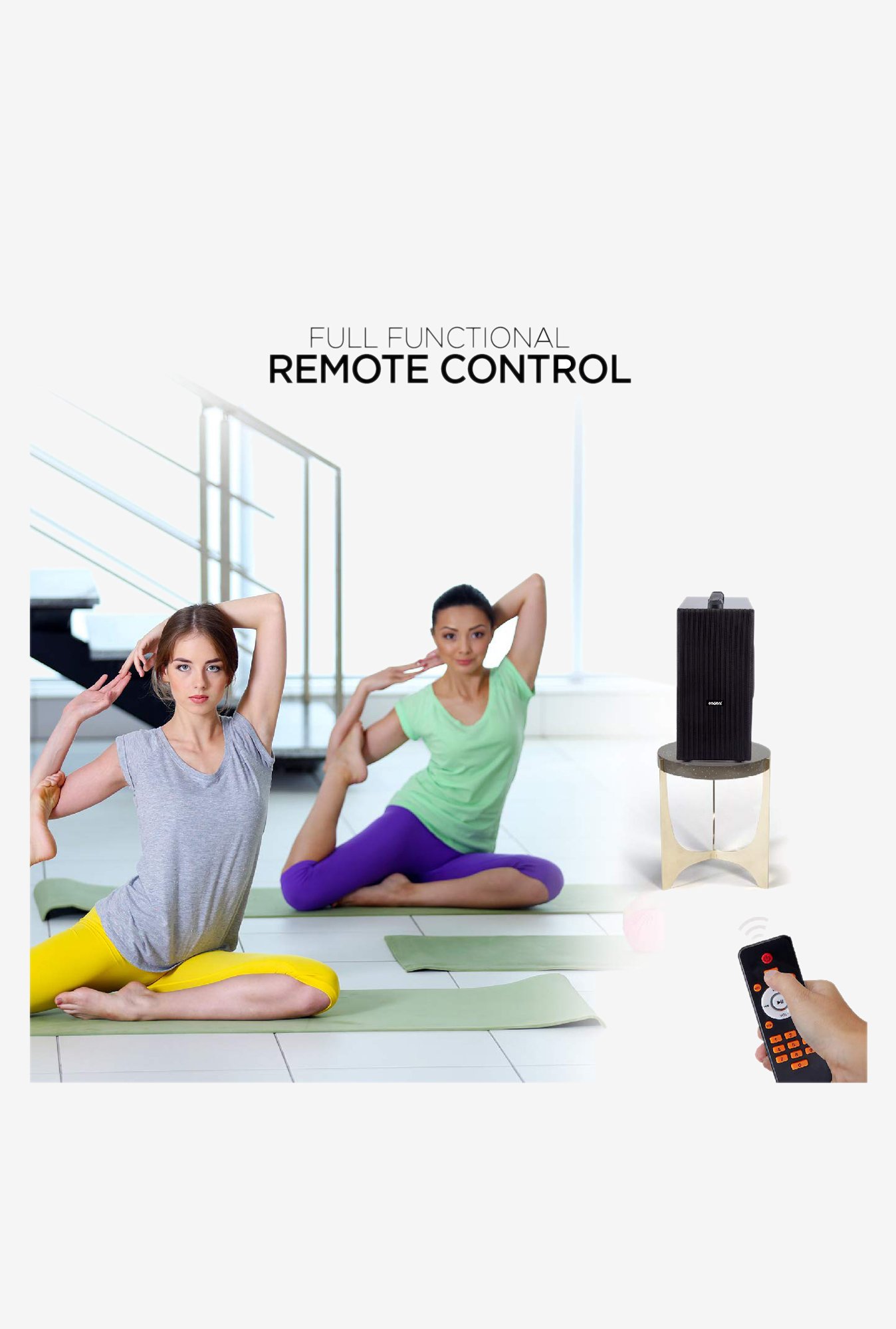 envent rock 250 25 w bluetooth tower speaker 2.1 channel