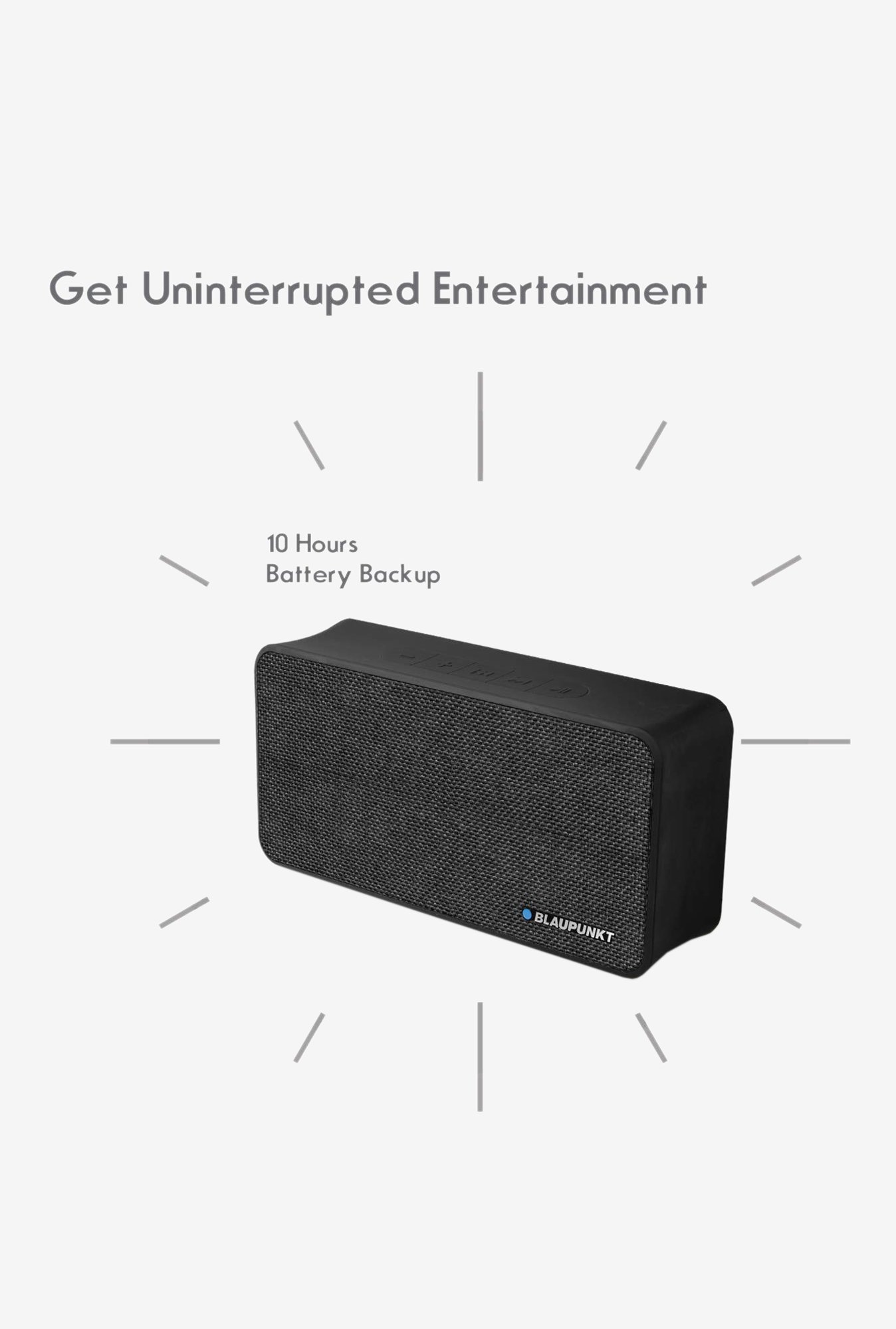 blaupunkt bt 100 bluetooth speaker