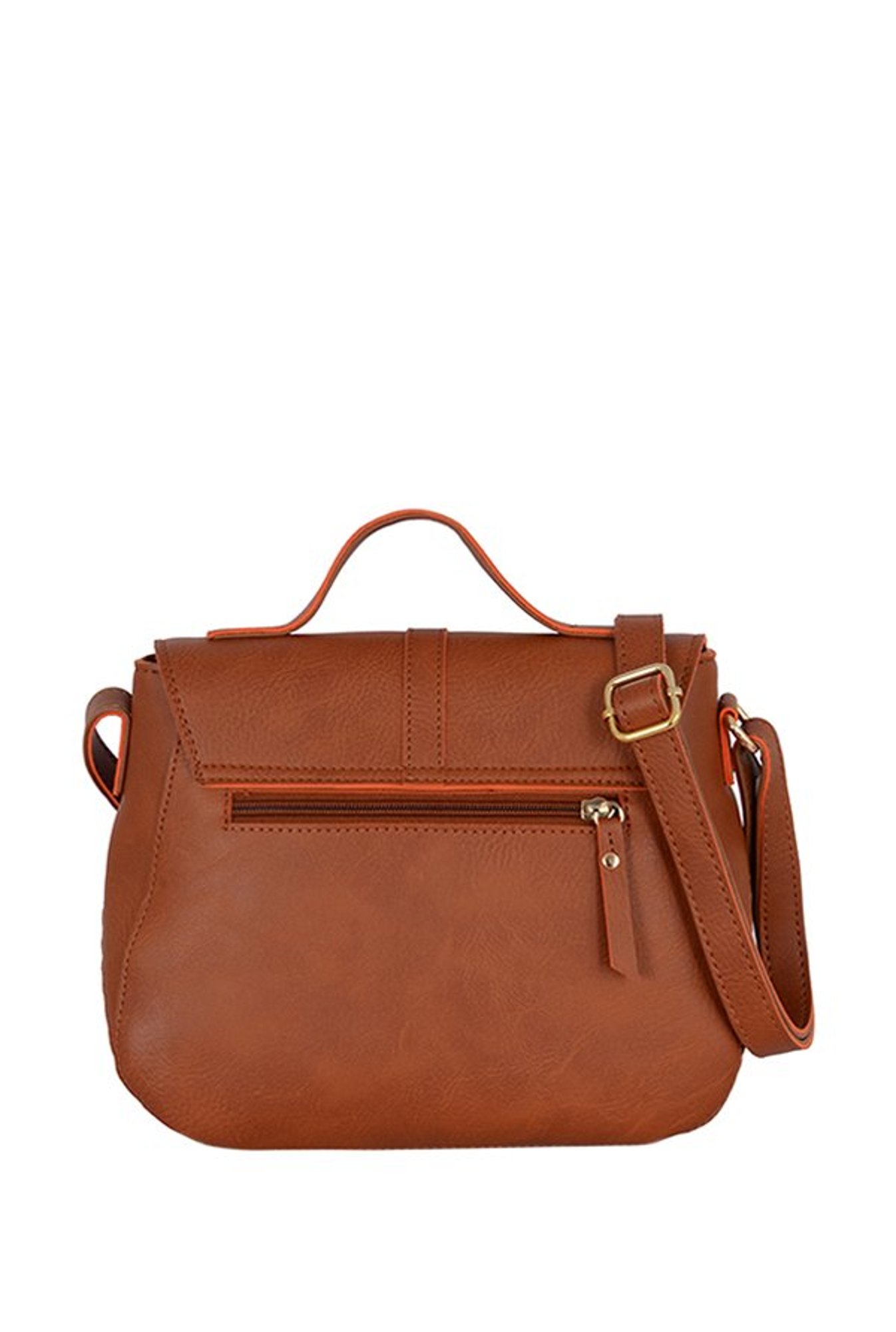 baggit orange sling bag