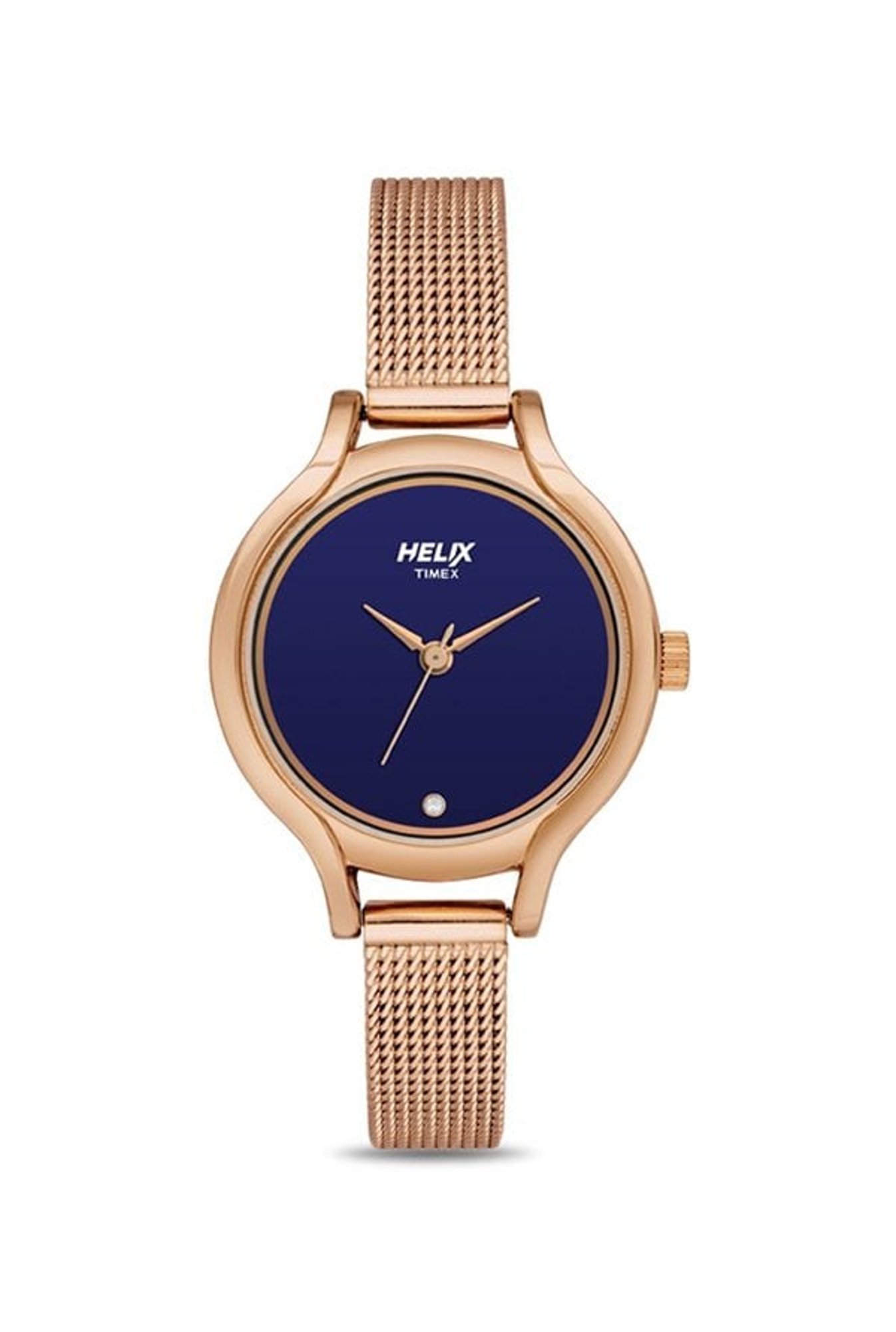 Timex helix clearance rose gold