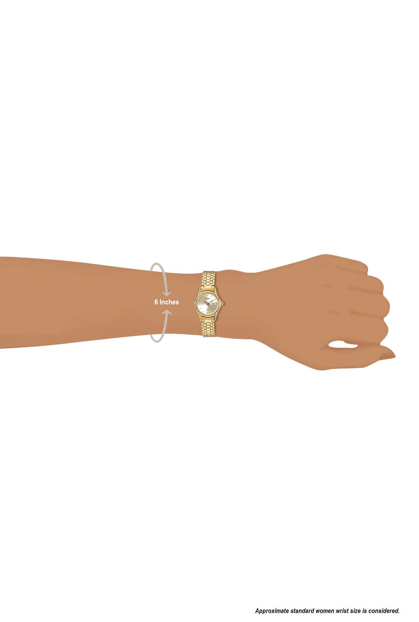 Limit womens expanding bracelet watch in gold  ASOS