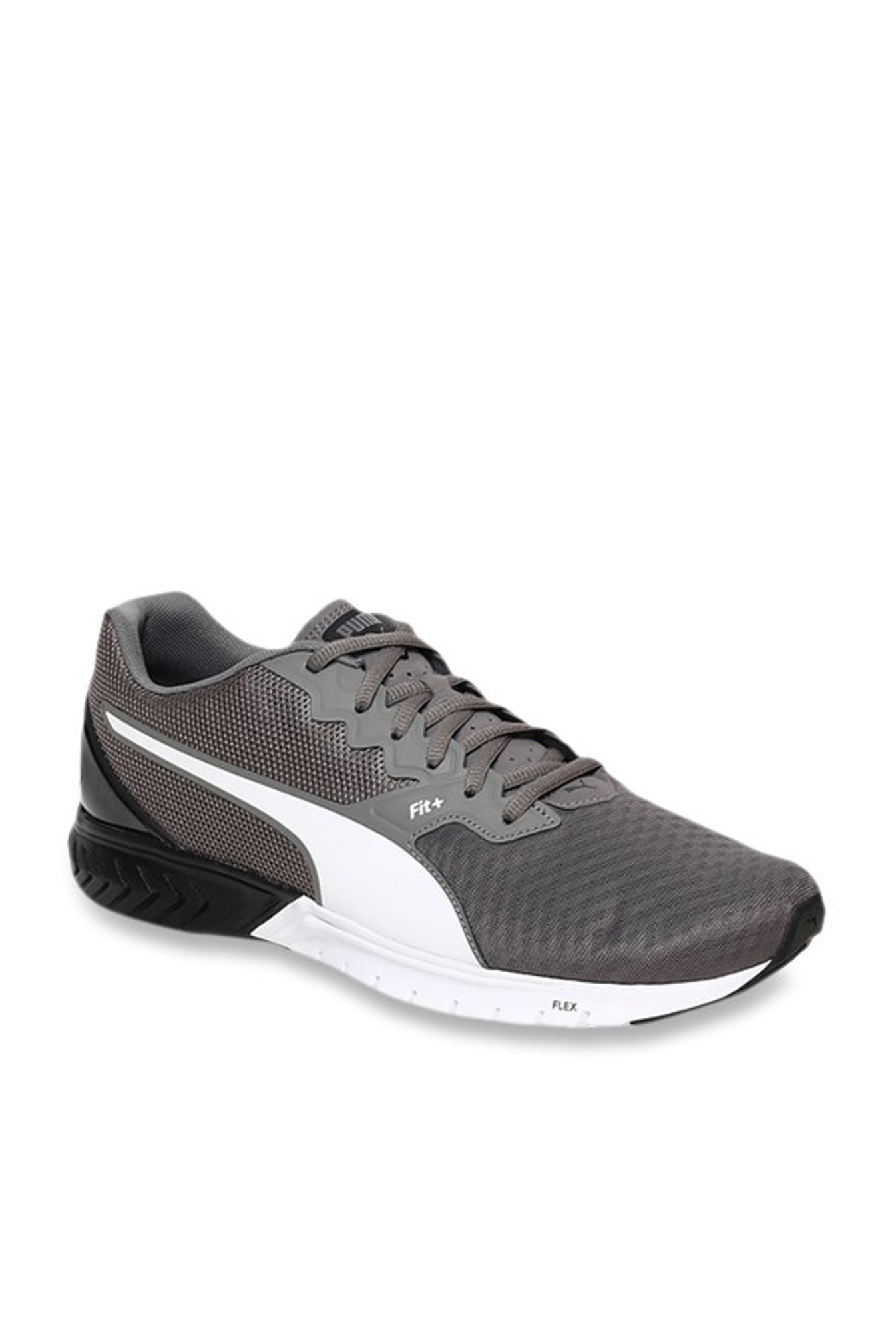 Puma Unisex Ignite Stride Charcoal Grey Running Shoes-Puma-Footwear ...