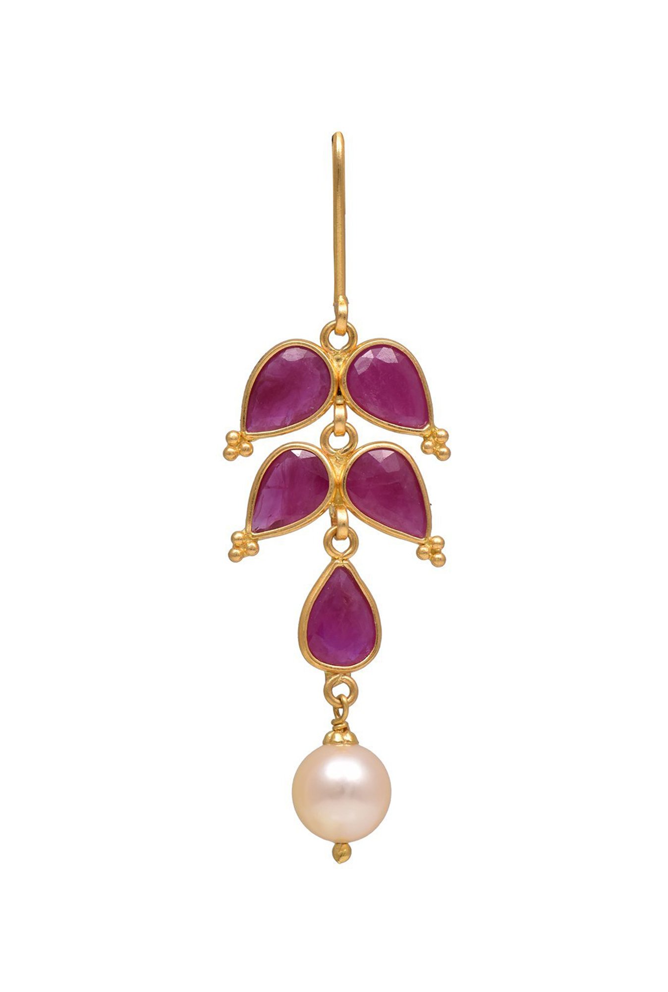 Ruby hot sale earrings joyalukkas