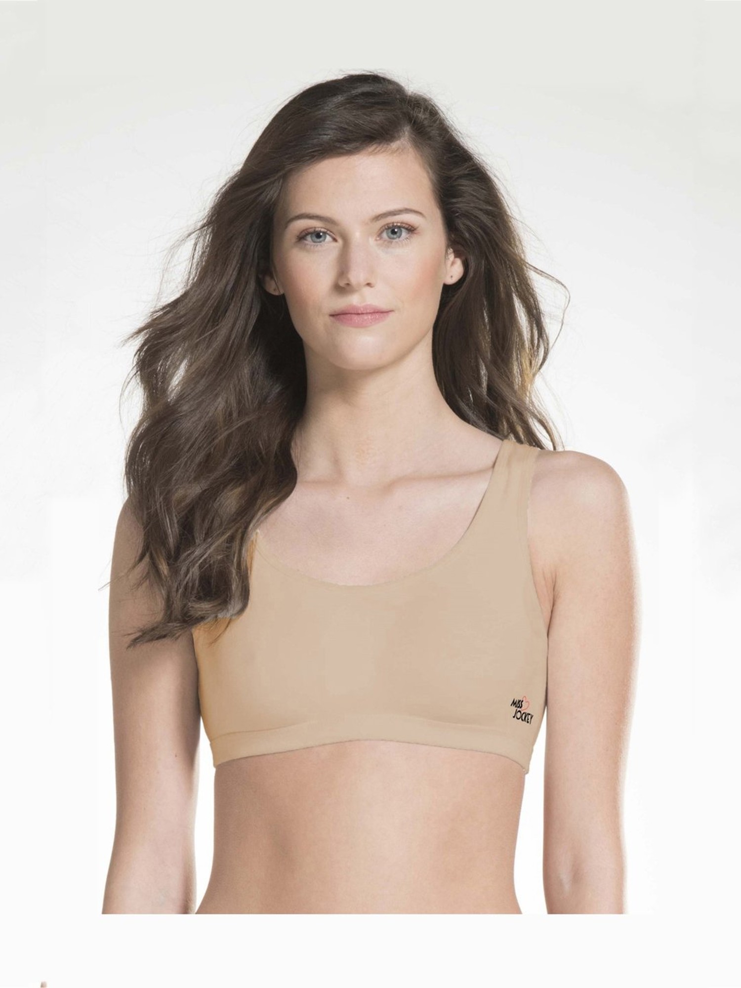 Buy Jockey Fe53 Women's Wired Padded Medium Coverage Plunge Neck Multiway  Styling Bra Nude Online