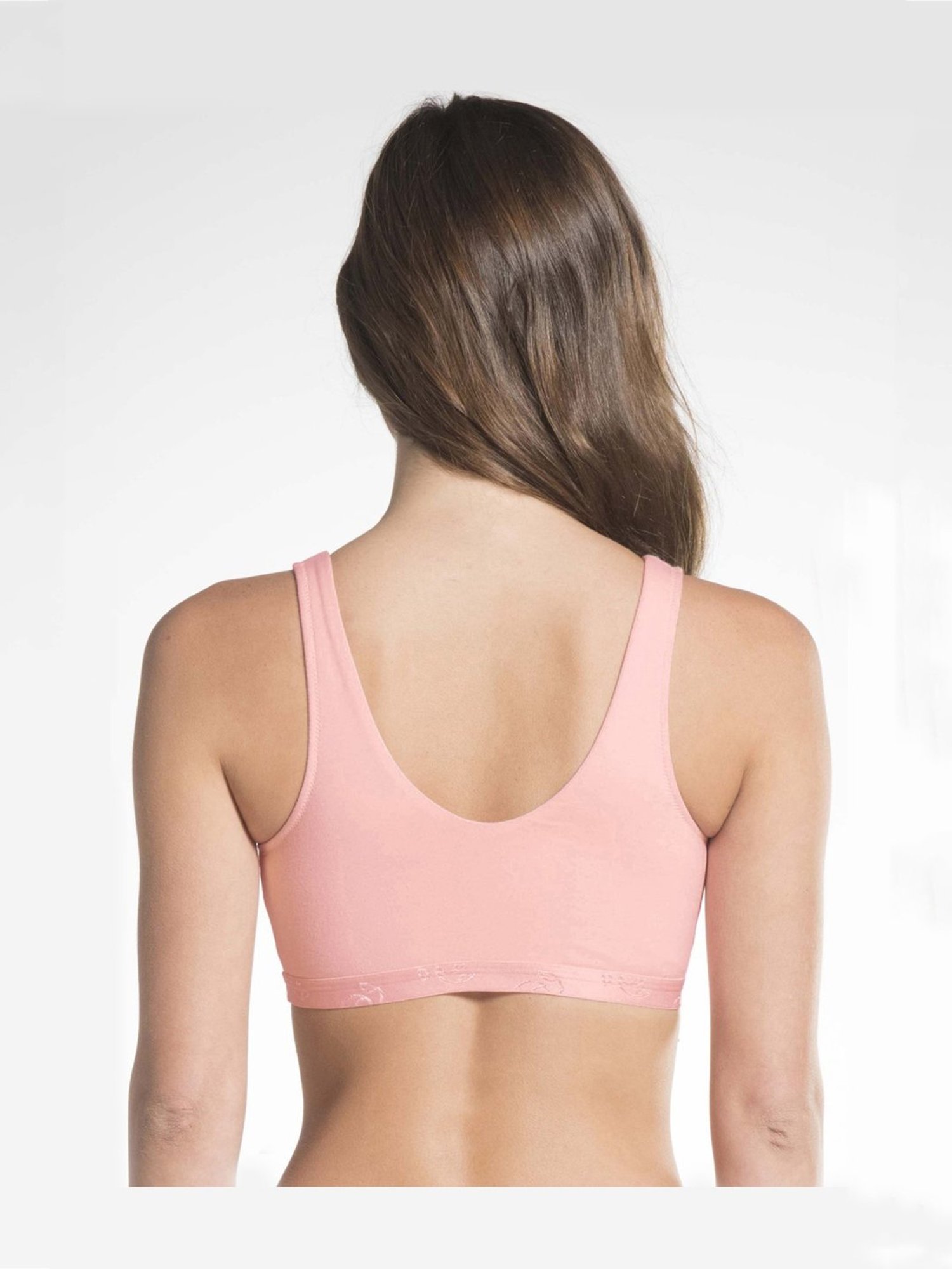 Buy Jockey Pink Non-Wired Padded Sports Bra - ES04 for Women Online @ Tata  CLiQ