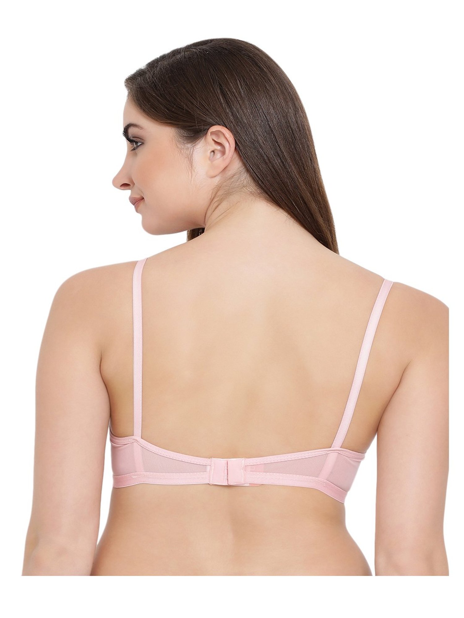 Buy Clovia Maroon Non-Wired Non-Padded Full Coverage Bra for Women