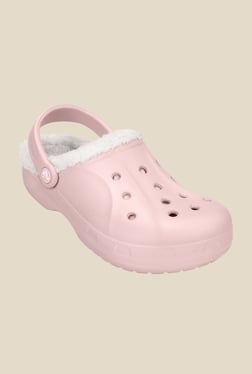 cotton candy lined crocs