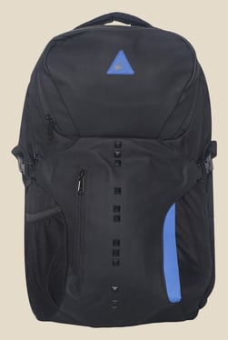 Fastrack Mens Bags Upto 50 Off Online Tata Cliq Fastrack Black Solid Polyester Backpack