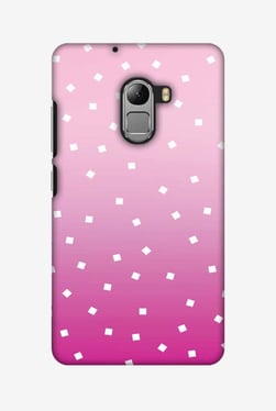 Amzer Pink Bits Hard Shell Designer Case For Lenovo A7010/K4 Note