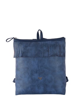 Baggit Handbags Online Bags Upto 70 Off At Tata Cliq Baggit Lxe4 Bira Y G Z E Zola Blue Fringed Backpack