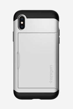 Spigen Slim Armor CS Case For IPhone X (2017) (Satin Silver)