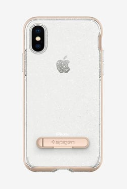 Spigen Crystal Hybrid Glitter Case For IPhone X (2017) (Gold Quartz)