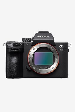 Sony ILCE-7M3 (Body Only) Full-Frame 24.2 MP Mirrorless Interchangeable Lens Camera (Black)