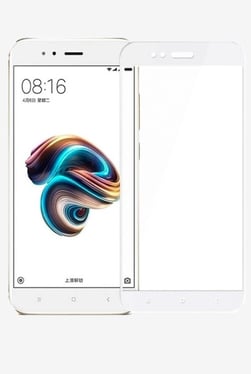 Parallel Universe Tempered Glass Screen Protector For Xiaomi Mi A1 White Parallel Universe Electronics TATA CLIQ