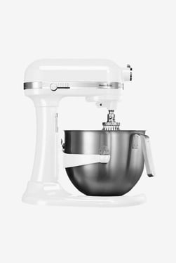 KitchenAid Artisan Design 5KSM7591XBWH 500W 1 Jar Stand Mixer Grinder (White)