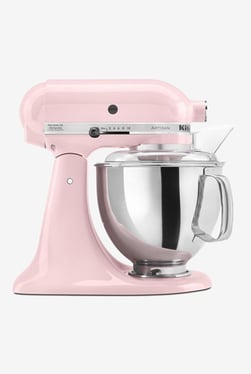 KitchenAid Artisan Design 5KSM150PSDPK 300W 1 Jar Stand Mixer Grinder (Pink)