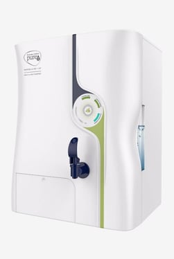 Pureit Marvella With Fruit And Vegetable Purifier 8 L RO + UV Water Purifier (White/Blue)
