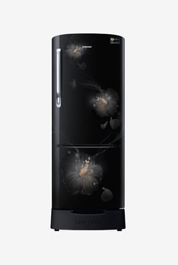 Samsung RR22M285ZB3/NL 212 L INV 3 Star Direct Cool Single Door Refrigerator (Rose Mallow Black)
