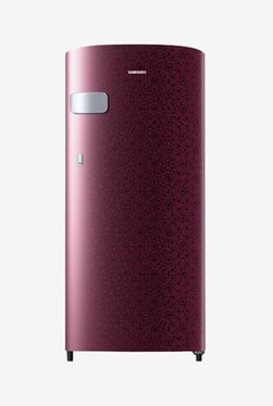 Samsung RR19N1Y12MR/HL 192 L 2 Star Direct Cool Single Door Refrigerator (Ombre Red)