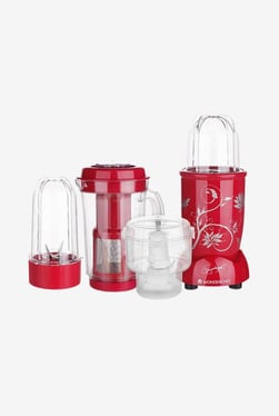 Wonderchef Nutri Blend CKM 400W 3 Jars Juicer Mixer Grinder (Red)