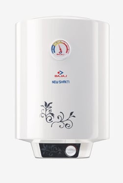 Bajaj New Shakti GL 2000 W 25 L Storage Water Heater (White)