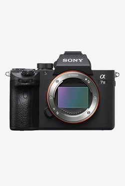 Sony Alpha A7 III DSLR Body Only Camera 64GB Card + Camera Bag (Black)
