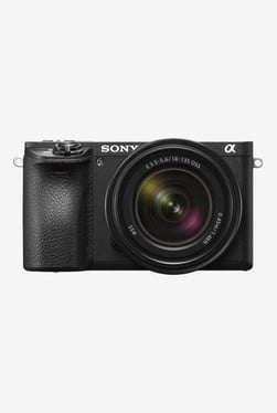 Sony Alpha A6500 (18-135mm Lens) mirrorless Camera + Camera Bag (Black)