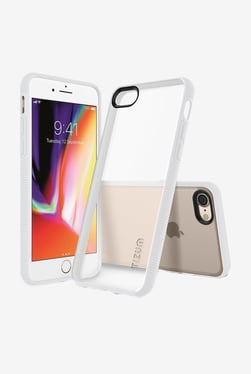 Tizum IntelliClear Hybrid Back Cover with Advanced Impact Protection for iphone 8 (Transparent)