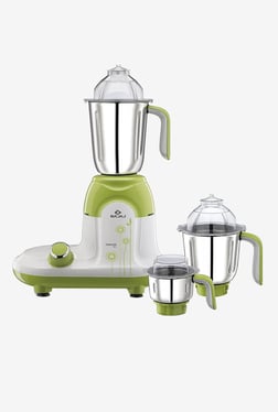 Bajaj Twister Deluxe 410502 750W 3 Jars Mixer Grinder (White/Green)