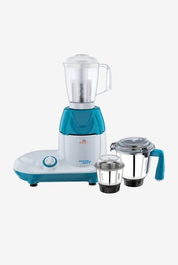 Bajaj Twister Fruity 750W 3 Jars Mixer Grinder (White/Blue)