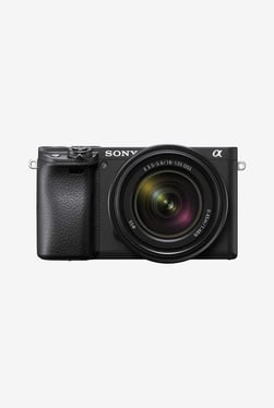 Sony Alpha ILCE-6400M (18-135mm Zoom Lens) Mirrorless DSLR Camera with 64GB Card, Carry Case (Black)