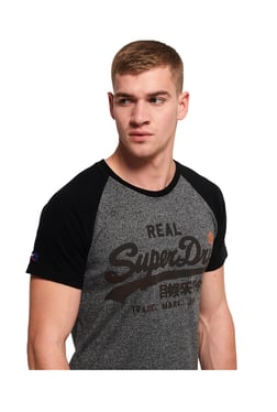 Superdry Black Printed T-Shirt Online Best Prices Tata CLiQ