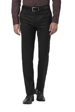 Buy RAYMOND Grey Mens Slim Fit Structured Trousers  Shoppers Stop