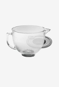 KitchenAid K5GBH 4.8 Tilt Head Hammered Glass Bowl with Lid (Transparent)