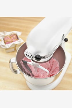 KitchenAid KFE5T Tilt Head Flex Edge Beater (White)