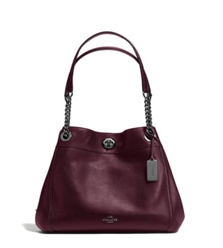 Coach clearance edie oxblood