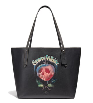 Buy Coach Black Poison Apple Market Tote for Women Online Tata CLiQ Luxury