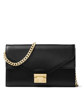 Michael Kors India Bags Online At Best Price Michael Kors Black Sloan Leather Cross Body Bag