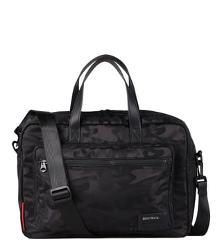 Men S Designer Bags Online At Best Price In India Tata Cliq Luxury Sel Black F Discover Briefcase