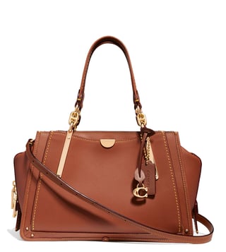 Coach dreamer cheap leather satchel