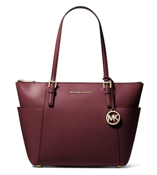 Michael kors shop oxblood tote