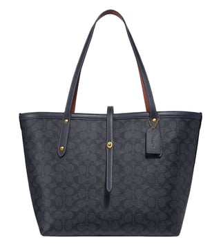 Coach market tote 2025 midnight navy