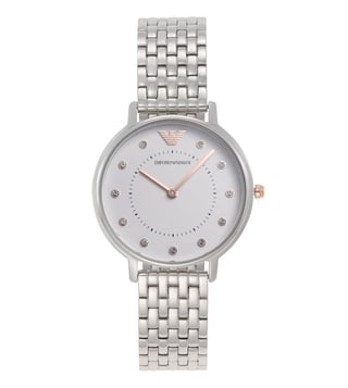 Buy Emporio Armani Kappa AR80023 White Dial Watch for Women Online